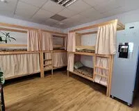 Кровать в общем 12-местном номере. Хостел Хостел Main Room на Коммунистической 92 Уфа