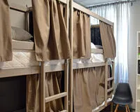 Кровать в общем 4-местном номере. Хостел Хостел Рус-Проспект Мира Москва