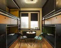 Кровать в общем 8-местном номере для женщин. Хостел Хостел Suffix Hostel&Apartments Калининград