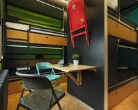 Кровать в общем 8-местном номере. Хостел Хостел Suffix Hostel&Apartments Калининград