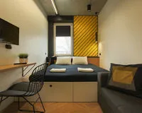 Двухместный номер с 1 кроватью, душем и туалетом. Хостел Хостел Suffix Hostel&Apartments Калининград