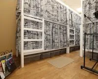 Кровать в общем 6-местном номере. Хостел Хостел Парк культуры Москва
