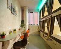 Кровать в общем 6-местном номере для мужчин. Хостел Хостел Модуль Сочи