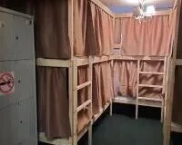 Кровать в общем 12-местном номере. Хостел Хостел Круассан Москва