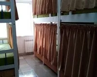 Кровать в общем 6-местном номере. Хостел Хостел Вежливый Лось на Юго-Восточной Москва