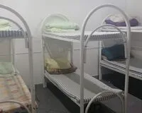 Кровать в общем 10-местном номере для мужчин. Хостел Хостел Вежливый Лось на Юго-Восточной Москва