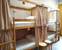 Кровать в общем 8-местном номере для женщин. Хостел Хостелы Рус Самара Самара