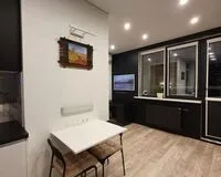 Двухместный номер с 1 кроватью и балконом. Апартаменты Апартаменты MyStudio Nakhabino рабочий посёлок Нахабино