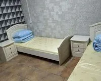 Кровать в общем 3-местном номере для мужчин. Хостел Хостел Диско Москва