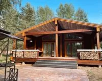 Дом/коттедж 1 спальня. База отдыха База отдыха Berloga Country Resort деревня Красный Огорок