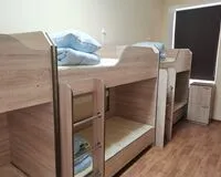 Кровать в общем 8-местном номере для мужчин. Хостел Хостел Номер 42 Москва