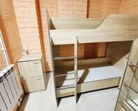 Кровать в общем 4-местном номере для мужчин. Хостел Хостел на Амурской Москва
