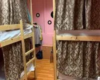 Кровать в общем 4-местном номере для женщин. Хостел Хостел Красная Москва Москва