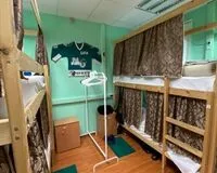 Кровать в общем 6-местном номере. Хостел Хостел Красная Москва Москва