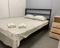 Двухместный номер с 1 кроватью, общим душем и туалетом. Хостел Хостел СоСна Москва