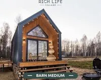 Четырехместный номер «Комфорт». Глэмпинг Глэмпинг Rich Life Village коттеджный посёлок Отрадное