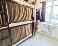 Кровать в общем 12-местном номере для мужчин. Хостел Хостел Магония Москва