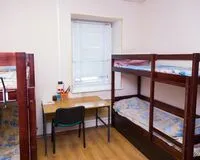 Кровать в общем 4-местном номере. Хостел Хостел 1 на ВДНХ Москва
