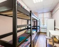 Кровать в общем 4-местном номере. Хостел Хостел 1 на Электрозаводской Москва
