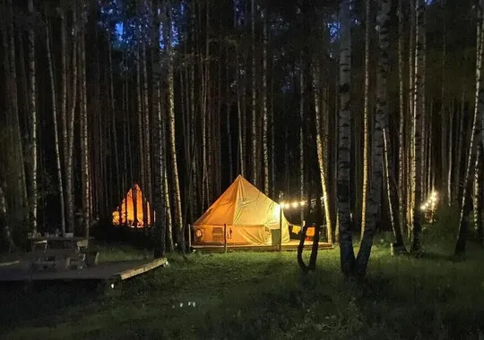 Глэмпинг Глэмпинг -отель Берег Грифона  5% скидка по промокоду!