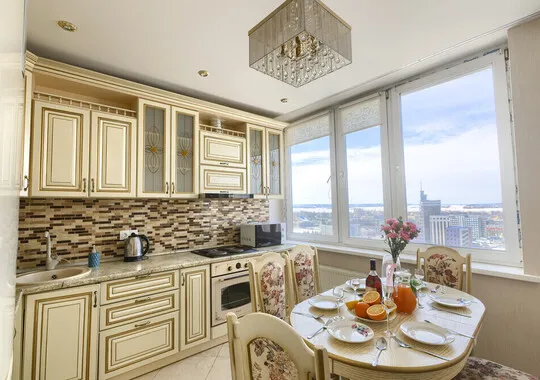 Апартаменты Апартаменты Apartement De Luxe Family Казань 372 м от метро Площадь Габдуллы Тукая 5% скидка по промокоду!