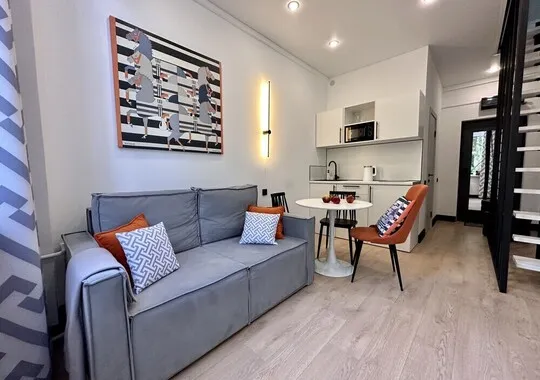Апартаменты Апартаменты Raido.Moscow Big City Москва 688 м от метро Беговая рейтинг 4.9
