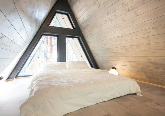 База отдыха База отдыха Les Holidays A-Frame №1 деревня Красный Огорок без звезд новый объект без отзывов