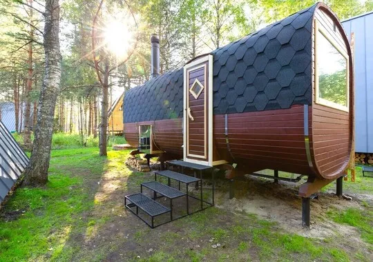 Глэмпинг Глэмпинг Les Holidays A-Frame №2 деревня Красный Огорок без звезд без отзывов