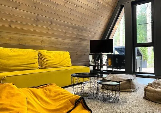 База отдыха База отдыха Les Holidays A-Frame №3 деревня Красный Огорок без звезд новый объект Забронируй по своей цене!
