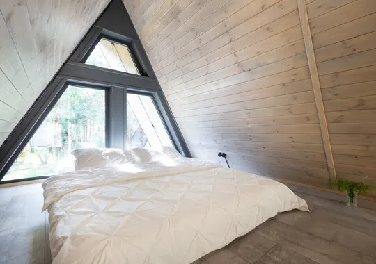 База отдыха База отдыха Les Holidays A-Frame №3 деревня Красный Огорок новый объект Забронируй по своей цене! 5% скидка по промокоду!