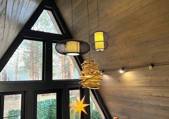 База отдыха База отдыха Les Holidays A-Frame №4 деревня Красный Огорок без отзывов Забронируй по своей цене!