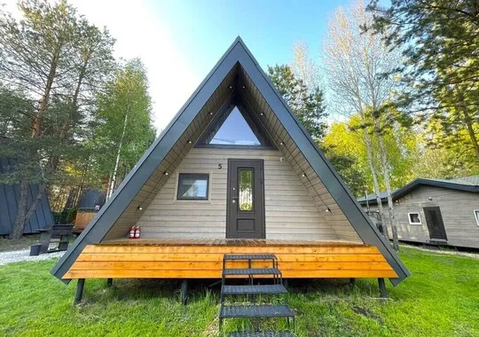 База отдыха База отдыха Les Holidays A-Frame №5 деревня Красный Огорок без звезд без отзывов 5% скидка по промокоду!