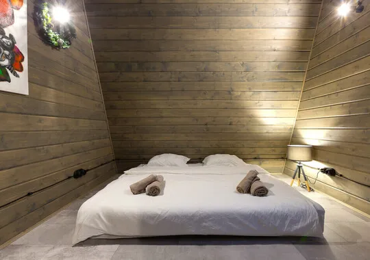 База отдыха База отдыха Les Holidays A-Frame №8 деревня Красный Огорок без звезд без отзывов