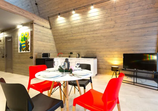 База отдыха База отдыха Les Holidays A-Frame №8 деревня Красный Огорок без отзывов 5% скидка по промокоду!