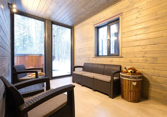 База отдыха База отдыха Les Holidays A-Frame №8 деревня Красный Огорок без звезд без отзывов Забронируй по своей цене!