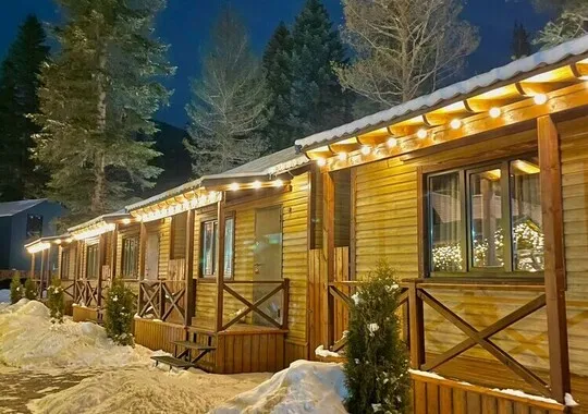 База отдыха База отдыха Малиновка село Архыз без звезд новый объект Забронируй по своей цене!