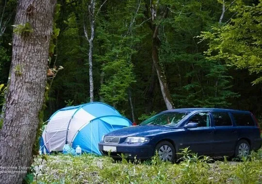 База отдыха База отдыха Автокемпинг на первом село Бжид без звезд новый объект