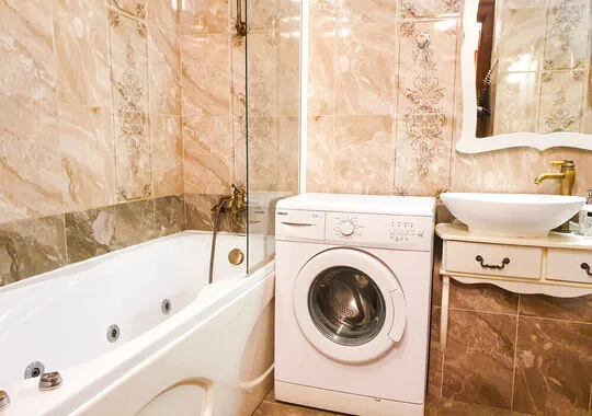 Апартаменты Апартаменты Aelita.Apartments с камином и джакузи. Вид на Порт и Лахта-Центр Санкт-Петербург 5 звезд новый объект без отзывов