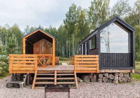Глэмпинг Глэмпинг Rich Life Village коттеджный посёлок Малые Соли Парк 5% скидка по промокоду!