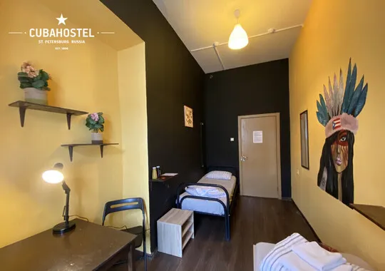 Хостел Хостел Cuba Hostel Санкт-Петербург 388 м от метро Невский проспект 5% скидка по промокоду!