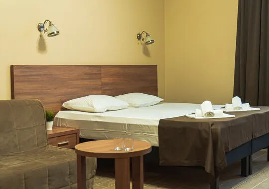 Отель Отель Brown hotel Анапа без звезд рейтинг 3.7 5% скидка по промокоду!