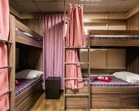 Кровать в общем 6-местном номере Хостел Хостел 1 на Электрозаводской Москва метро Электрозаводская