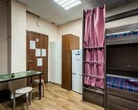 Кровать в общем 6-местном номере Хостел Хостел 1 на Электрозаводской Москва без звезд