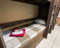 Кровать в общем 8-местном номере Хостел Хостел 1 на Электрозаводской Москва без звезд