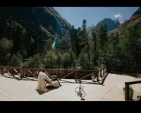 Двухкомнатный номер «Комфорт» Отель Отель Шале Форельное курортный посёлок Домбай без звезд без отзывов
