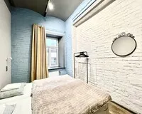 Двухместный номер с общим душем и туалетом Хостел Хостел Крыша Москва метро Новокузнецкая
