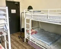 Кровать в общем 5-местном номере Хостел Хостел Крыша Москва 362 м от метро Новокузнецкая
