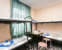 Кровать в общем 6-местном номере Хостел Хостел 1 на Преображенской Москва 999 м от метро Измайлово