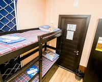 Кровать в общем 2-местном номере Хостел Хостел 1 на Преображенской Москва новый объект