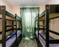Кровать в общем 4-местном номере Хостел Хостел 1 на Преображенской Москва 999 м от метро Измайлово